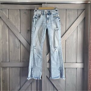 KANCAN NIAMH HIGH RISE BOOTCUT JEANS LIGHT WASH 9/28‎ $89
